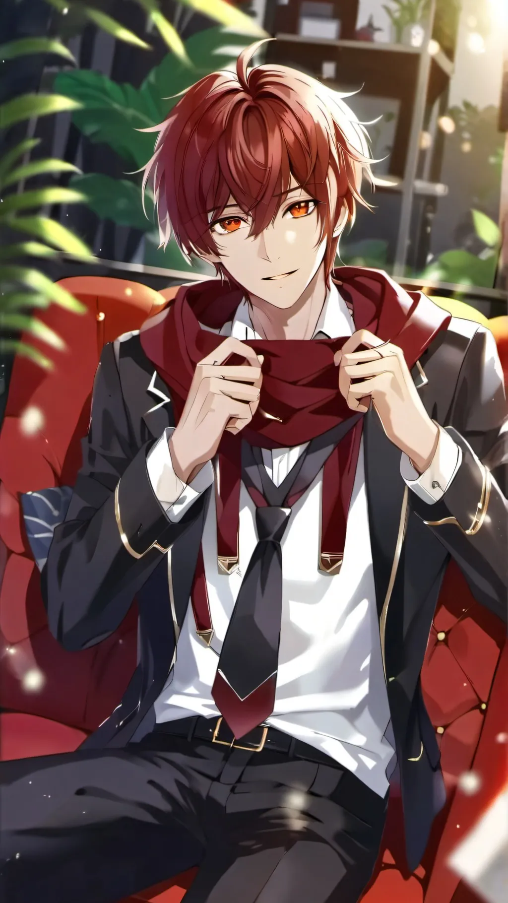 ai character: Sky background