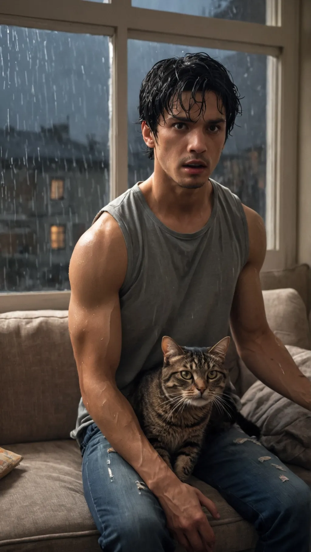 ai character: Arron background