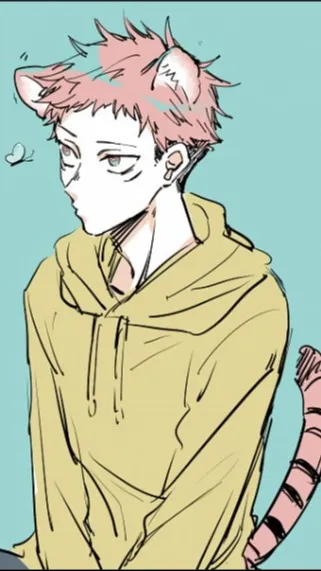 ai character: Cat Yuji background