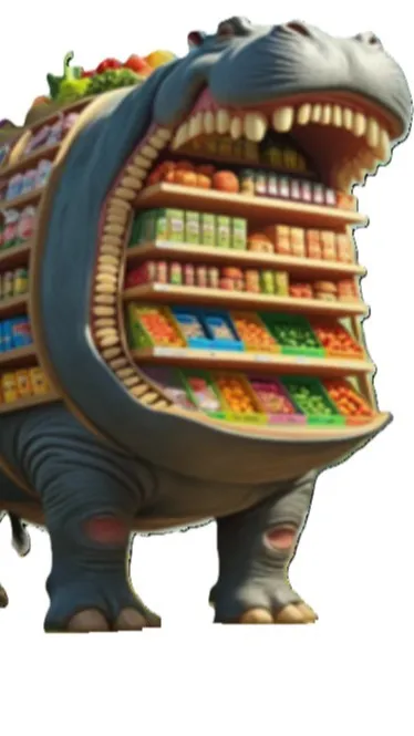 ai character: Hipopotamino S. background