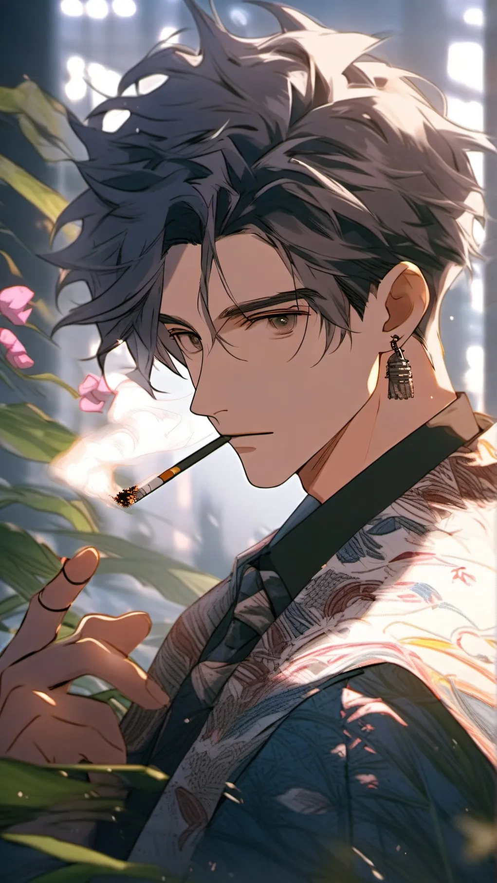 ai character: Evan background