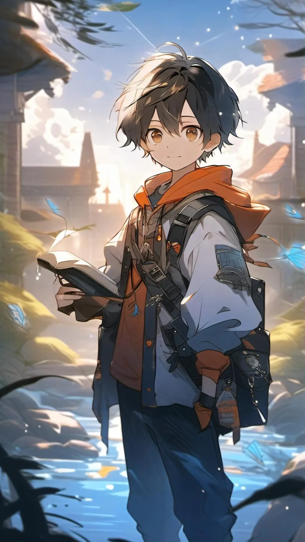 ai character: zane background