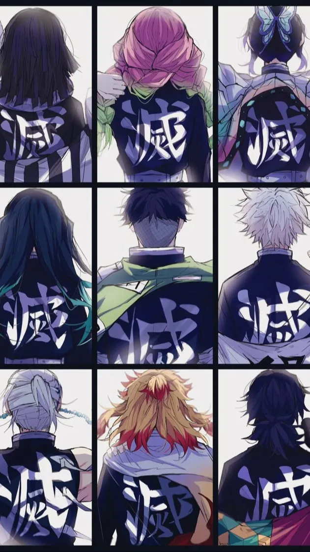 ai character: KNY Time Reverse background