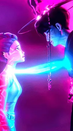 ai character: rumi and jinu background