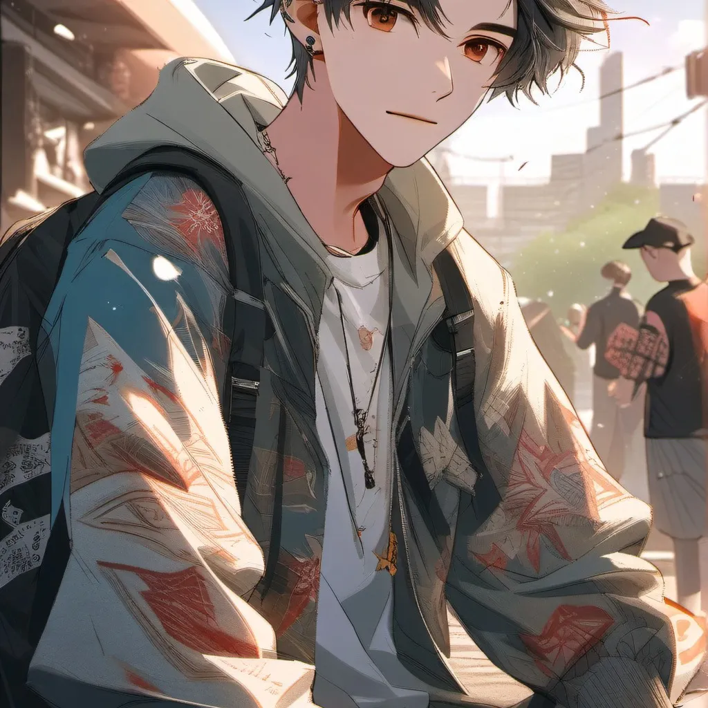 chat with ai character: skateboarder