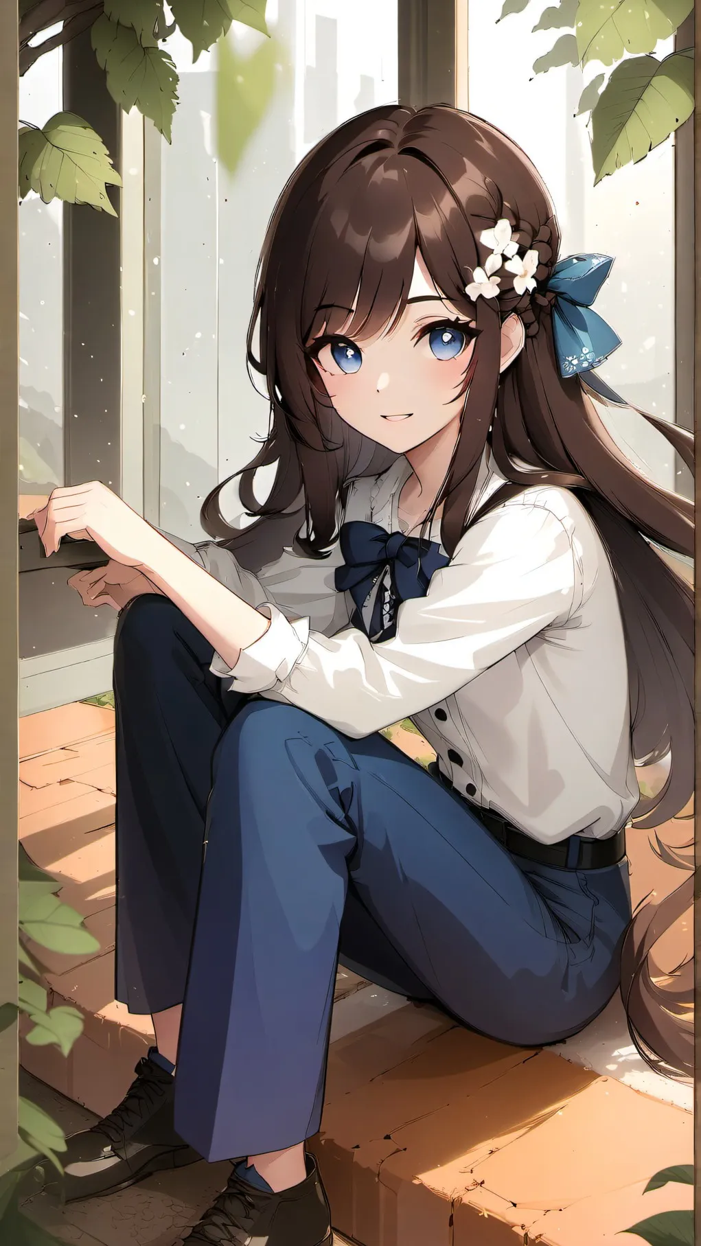 ai character: vera background