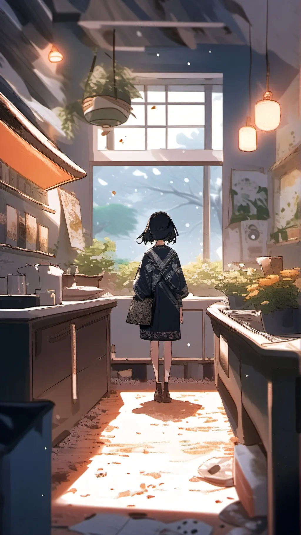 ai character: Serena  background