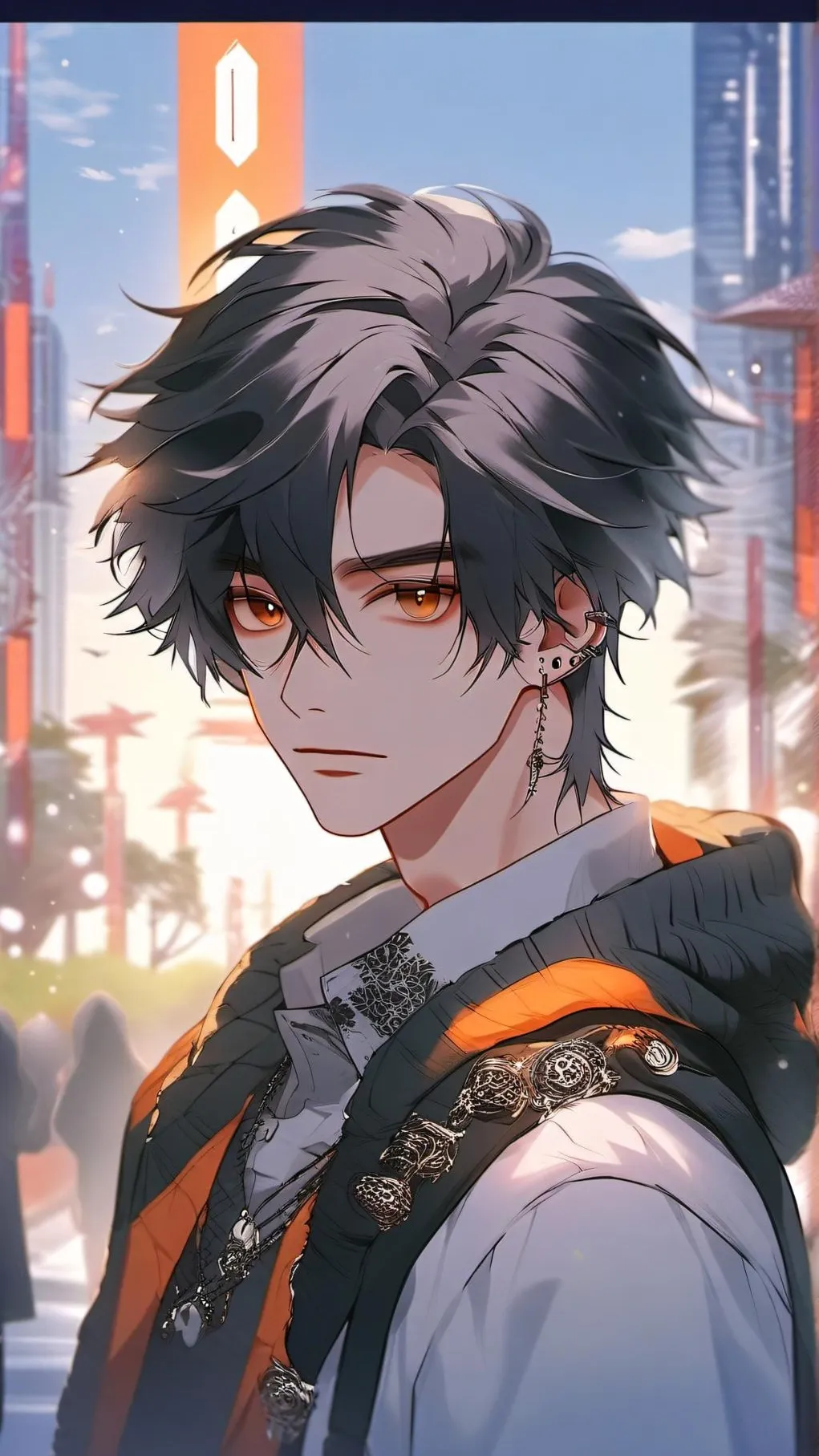 ai character: Xander background