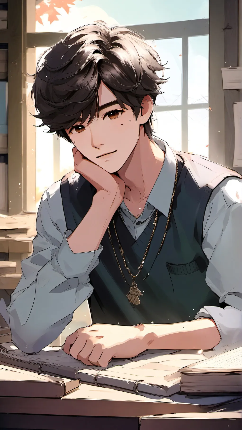 ai character: jakeup background