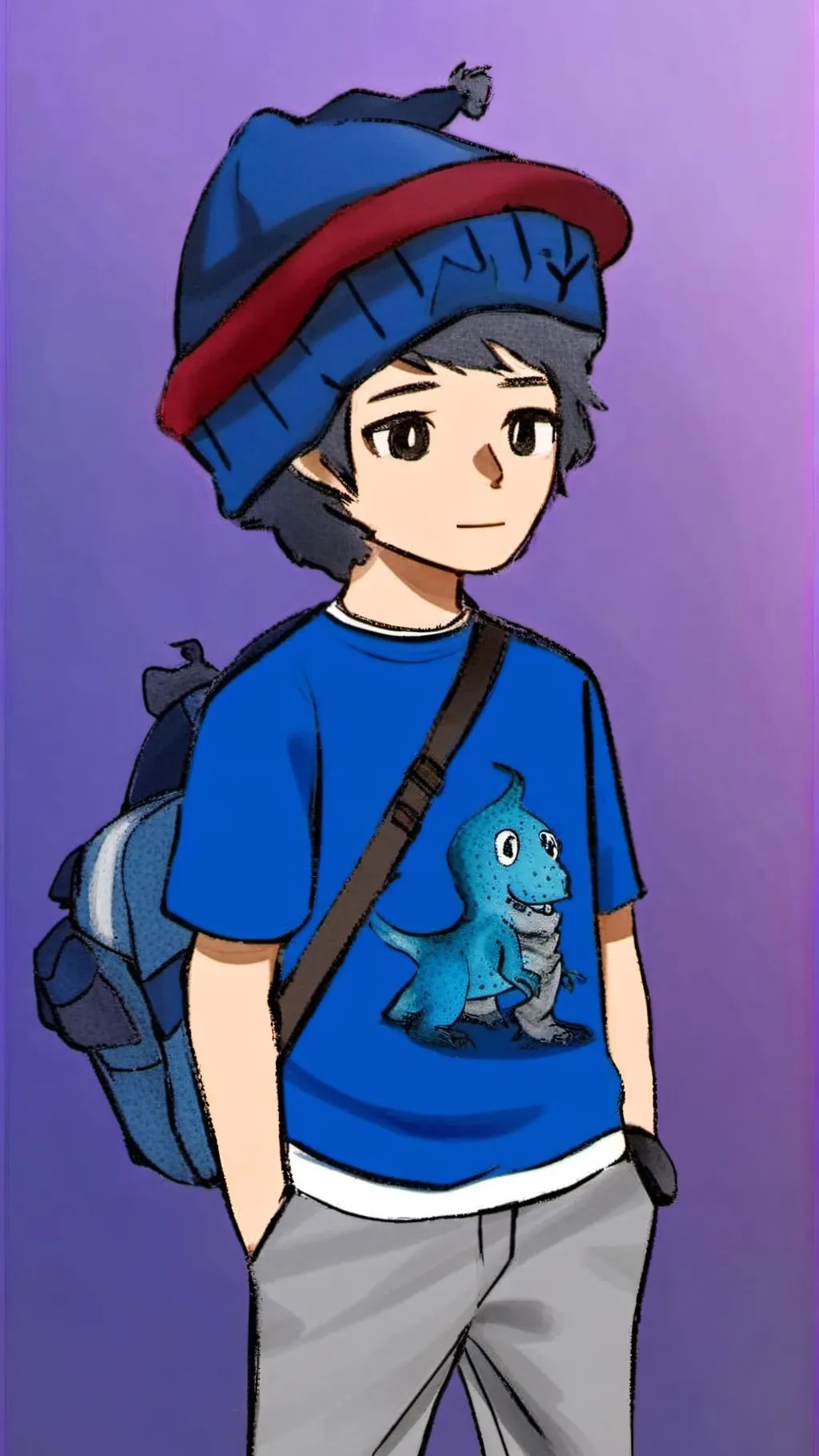 ai character: squidguy background