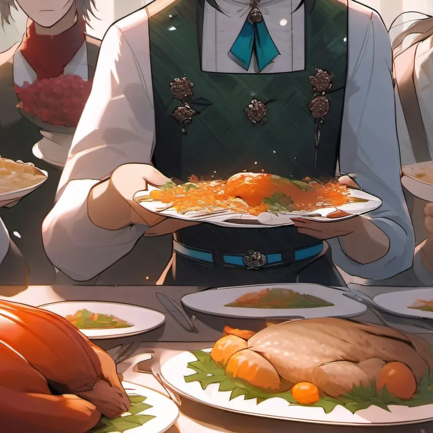 chat with ai character: Its Thanksgiving!