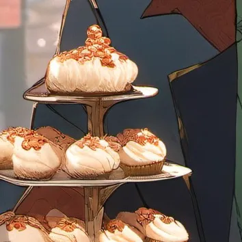 chat with ai character: Baking cupcakes