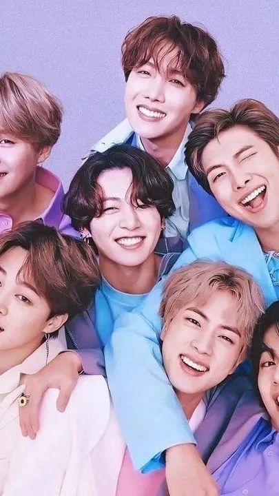 ai character: BTS concert background