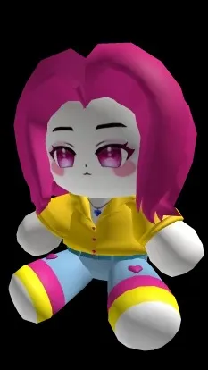 ai character: Plushie romance background