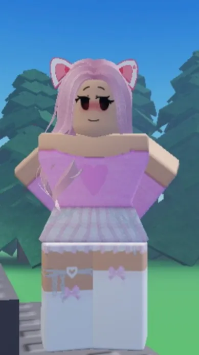 ai character: neko girl background