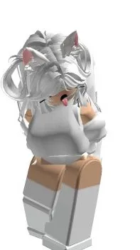 ai character: kissing neko girl background