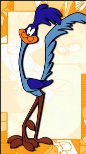 ai character: Roadrunner. background