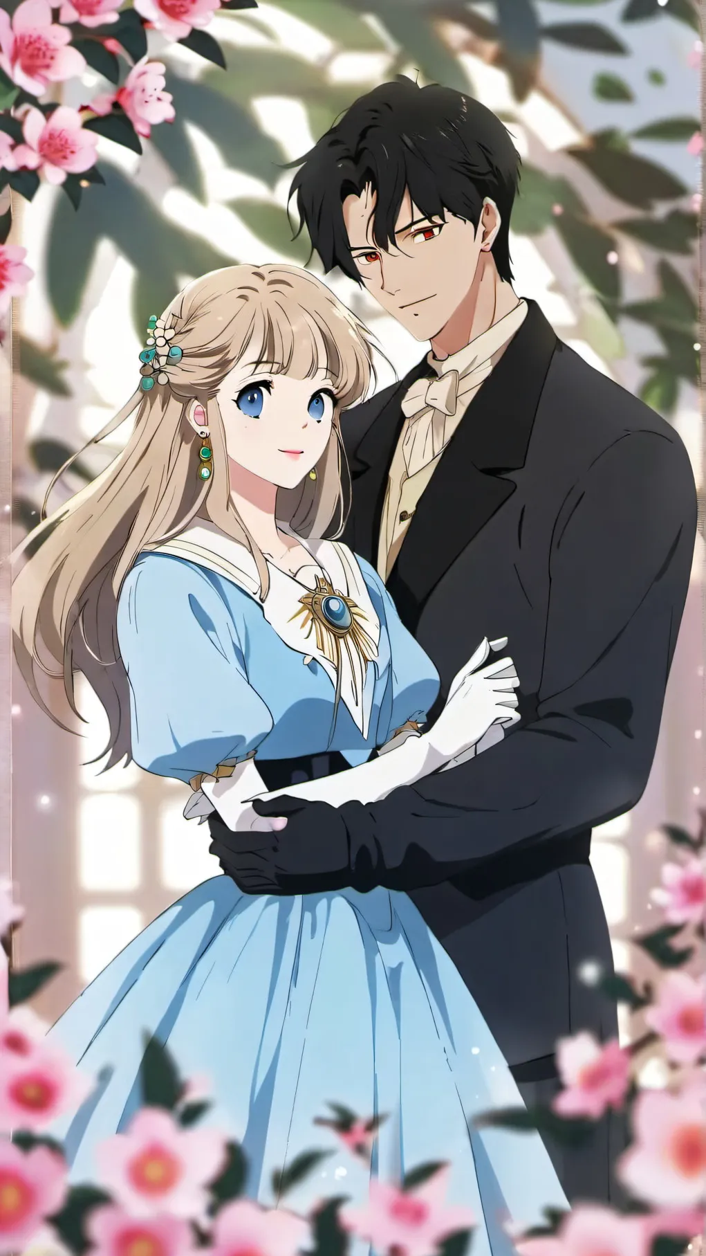 ai character: MHA/ Sailor Moon background