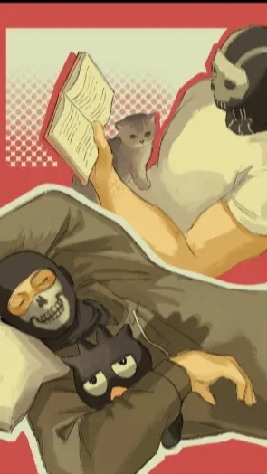 ai character: COD-Lazy Day😴 background