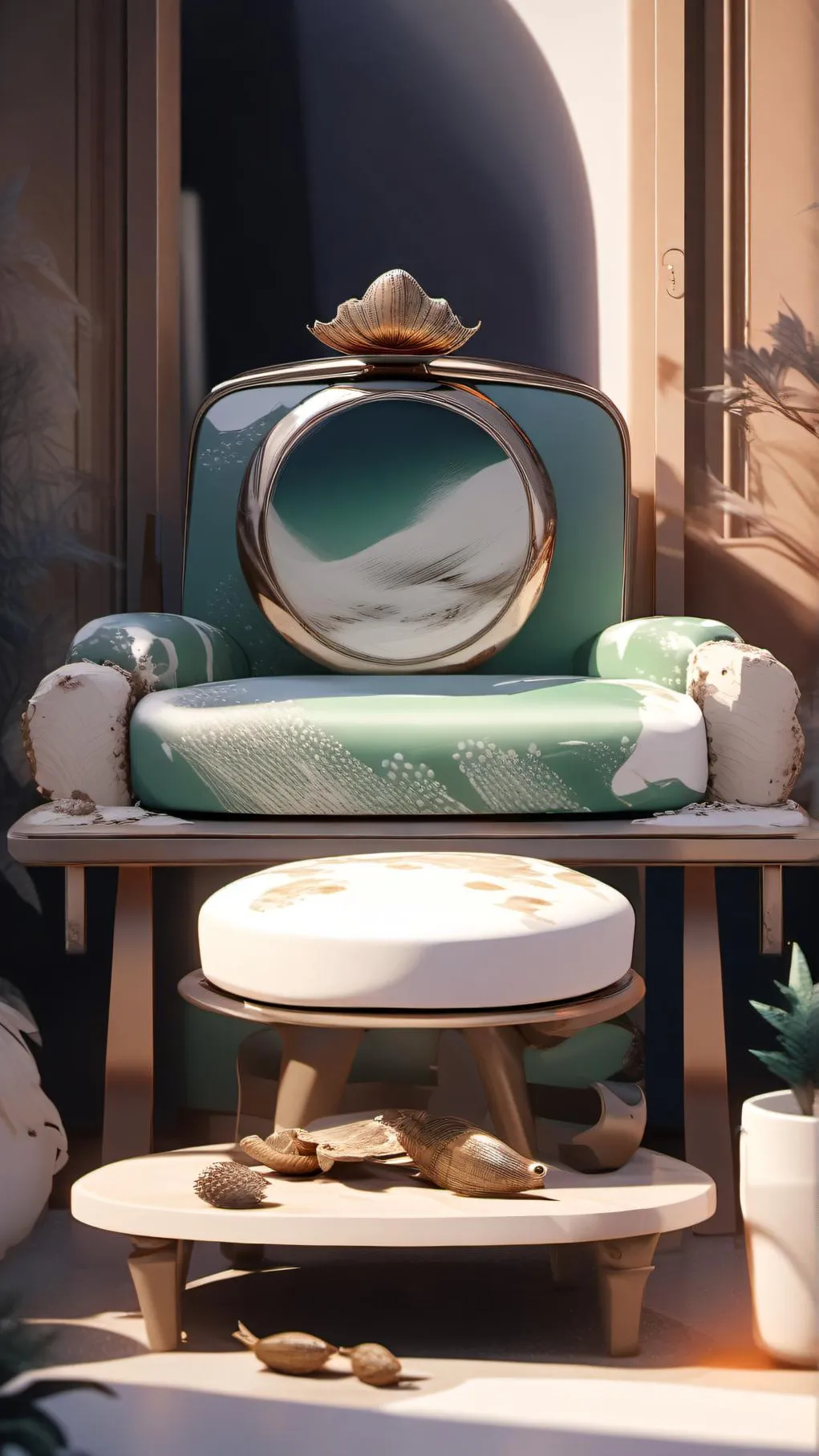 ai character: Shelly x vee background