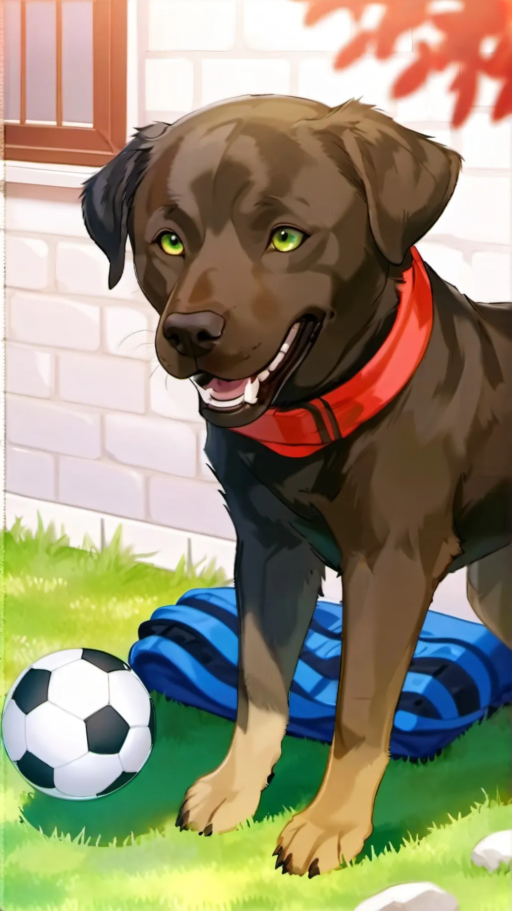 ai character: Mha (but dogs) background