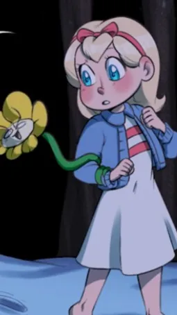 ai character: UNDERTALE TFH au background