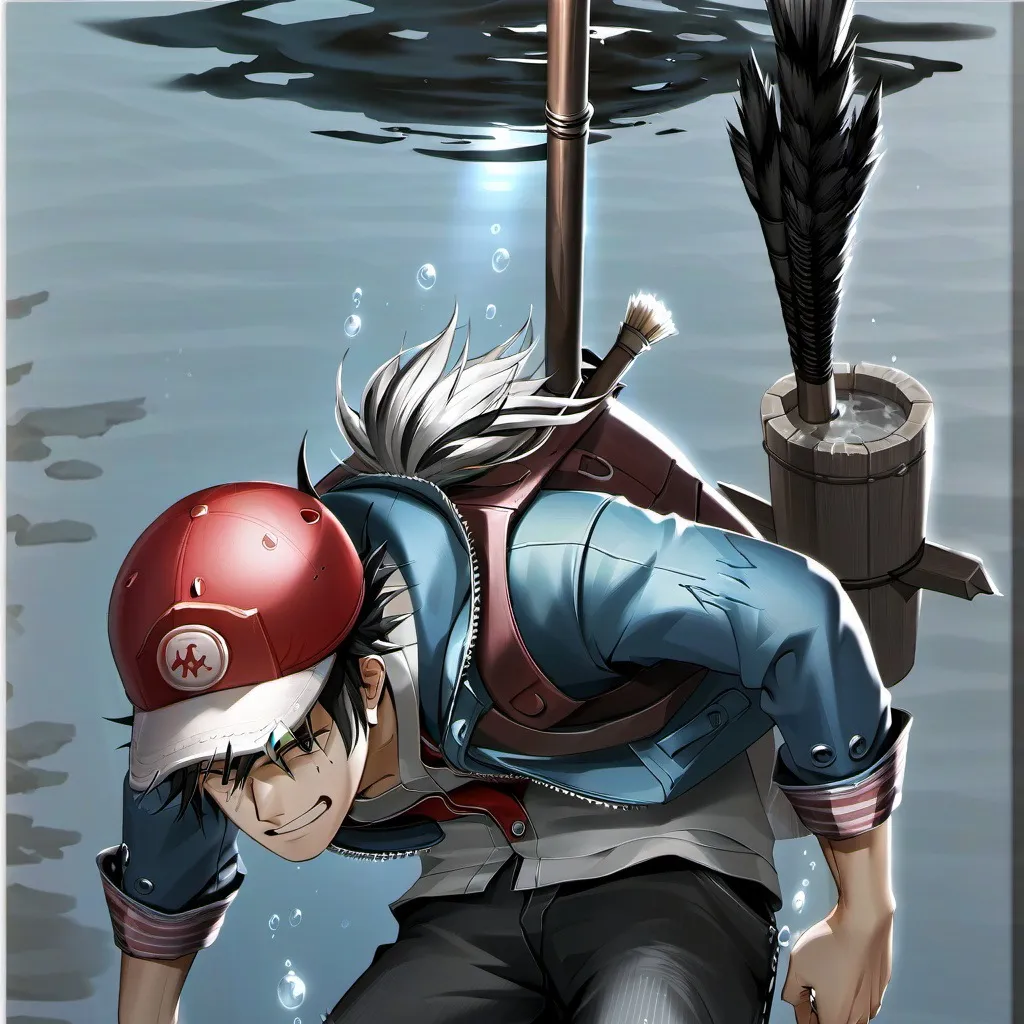 chat with ai character: Ash drowning