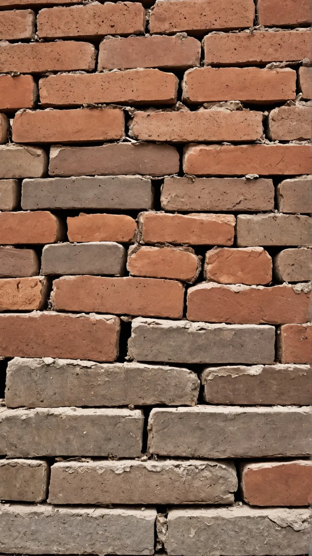 ai character: Brick background