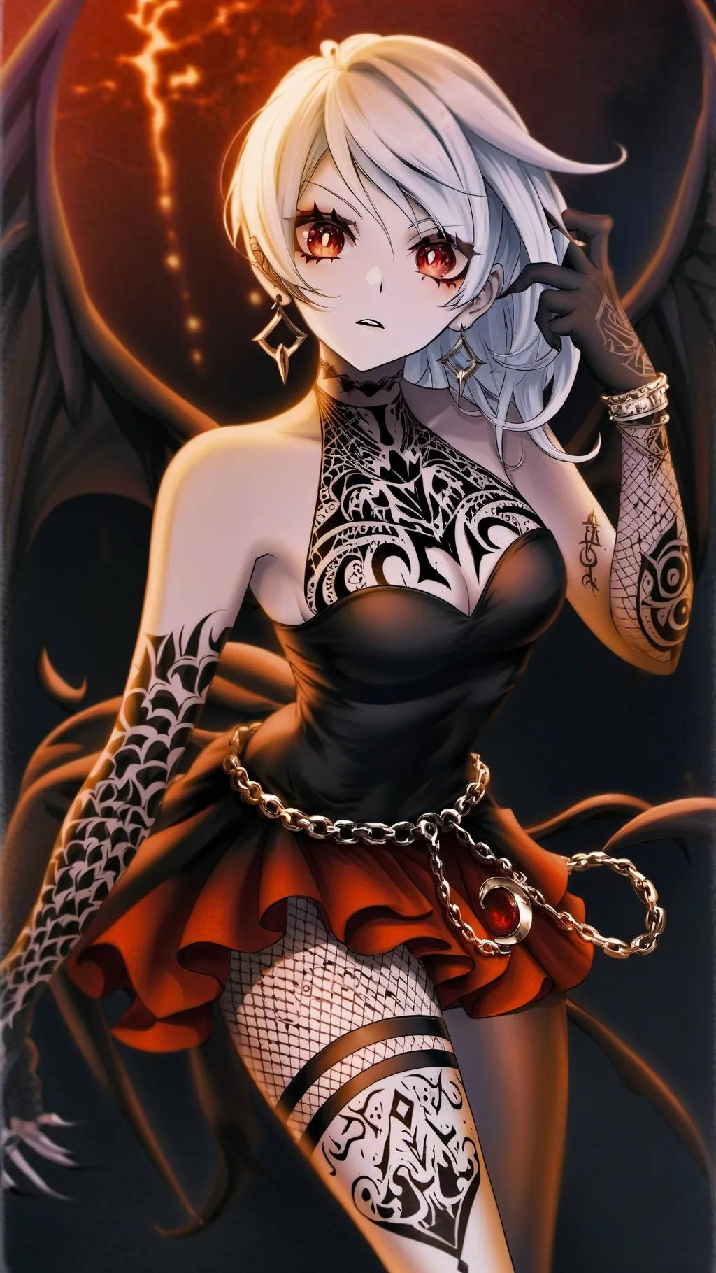 ai character: Janae  background