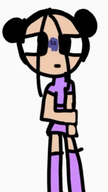 ai character: luna 🪻💜 background