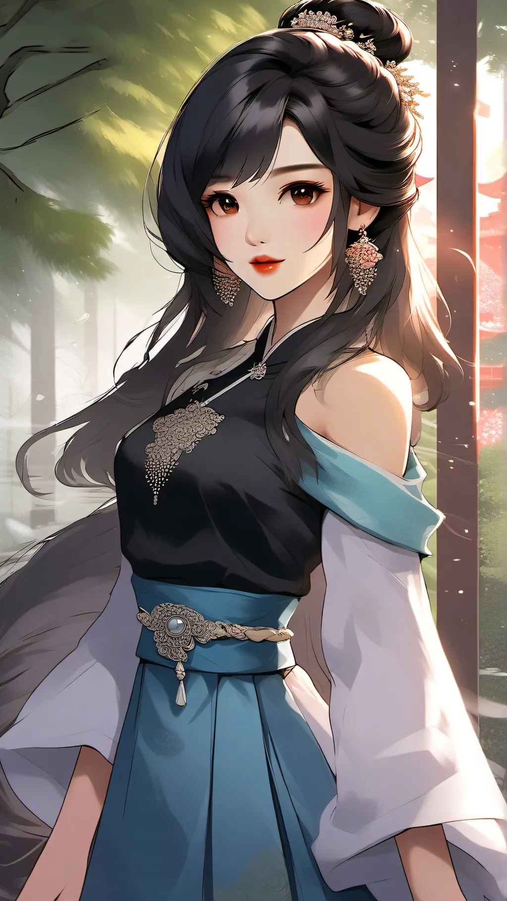 ai character: abusive as background