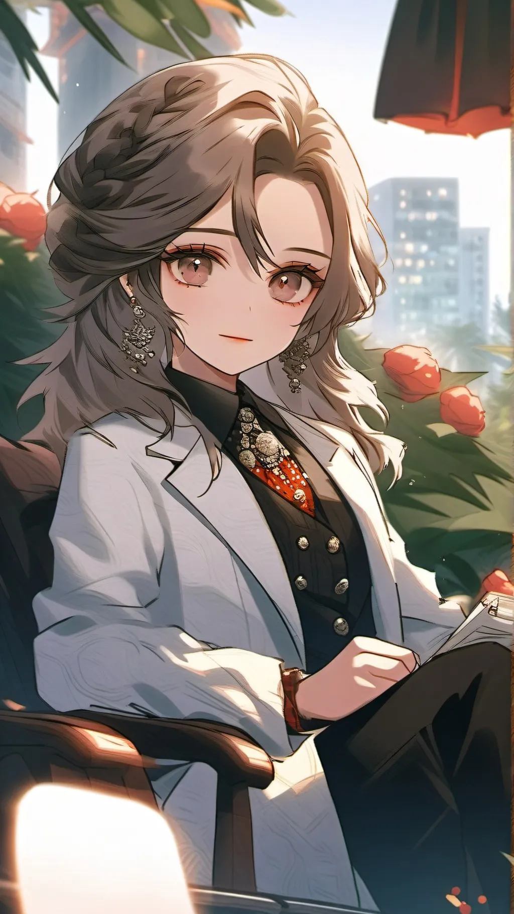 ai character: ur kid togaly background