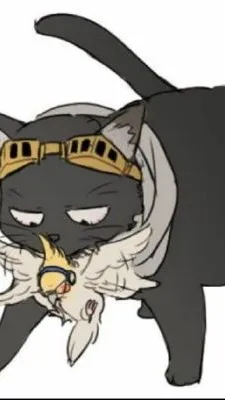 ai character: Catzawa X Birdzash background