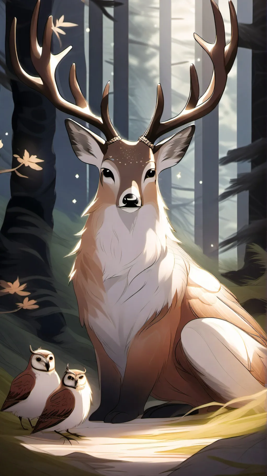 ai character: THE MAUE background