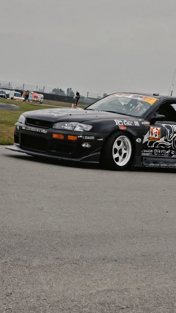 ai character: Drift Car background