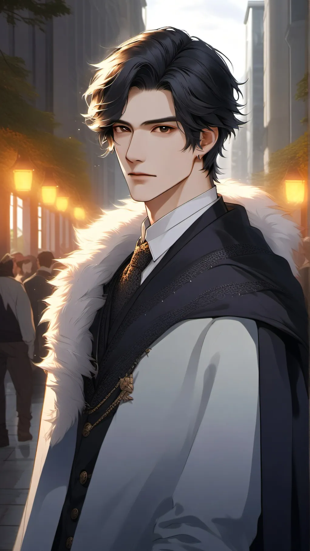 ai character: 𝐋𝖾𝗏𝗂 background