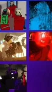 ai character: Horror Movie night background