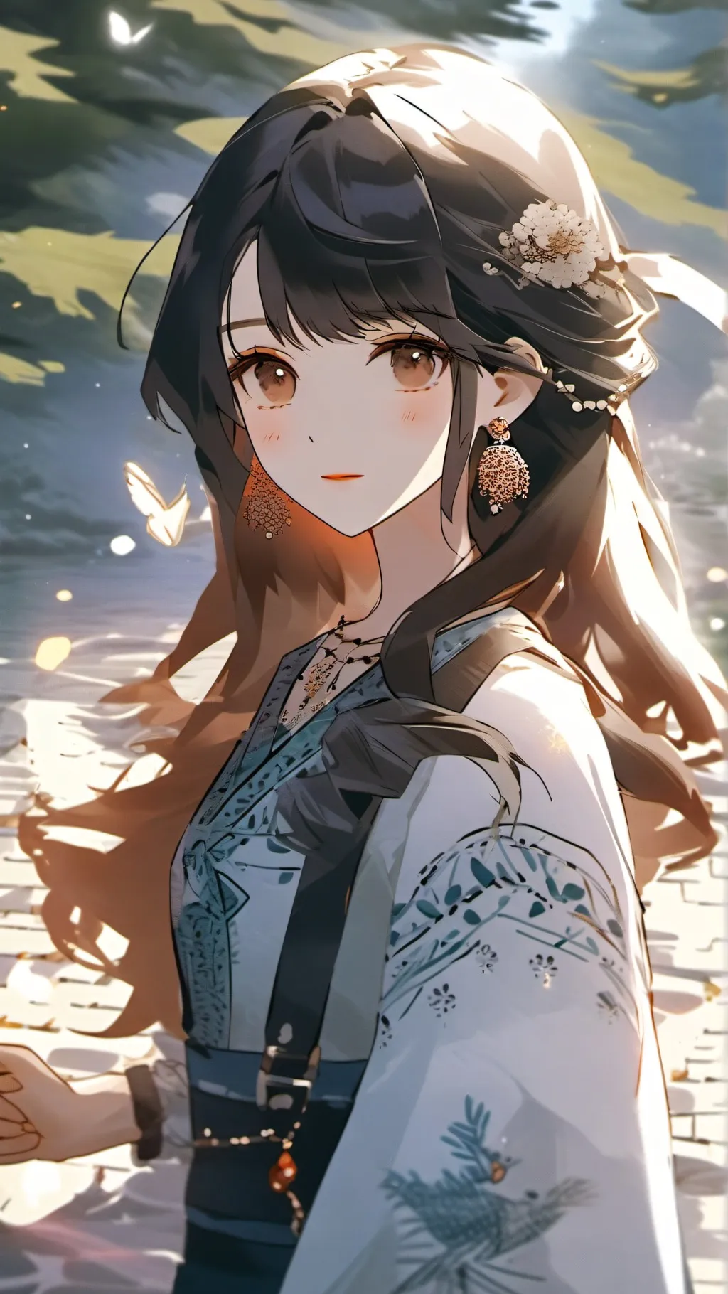 ai character: Nothing  background