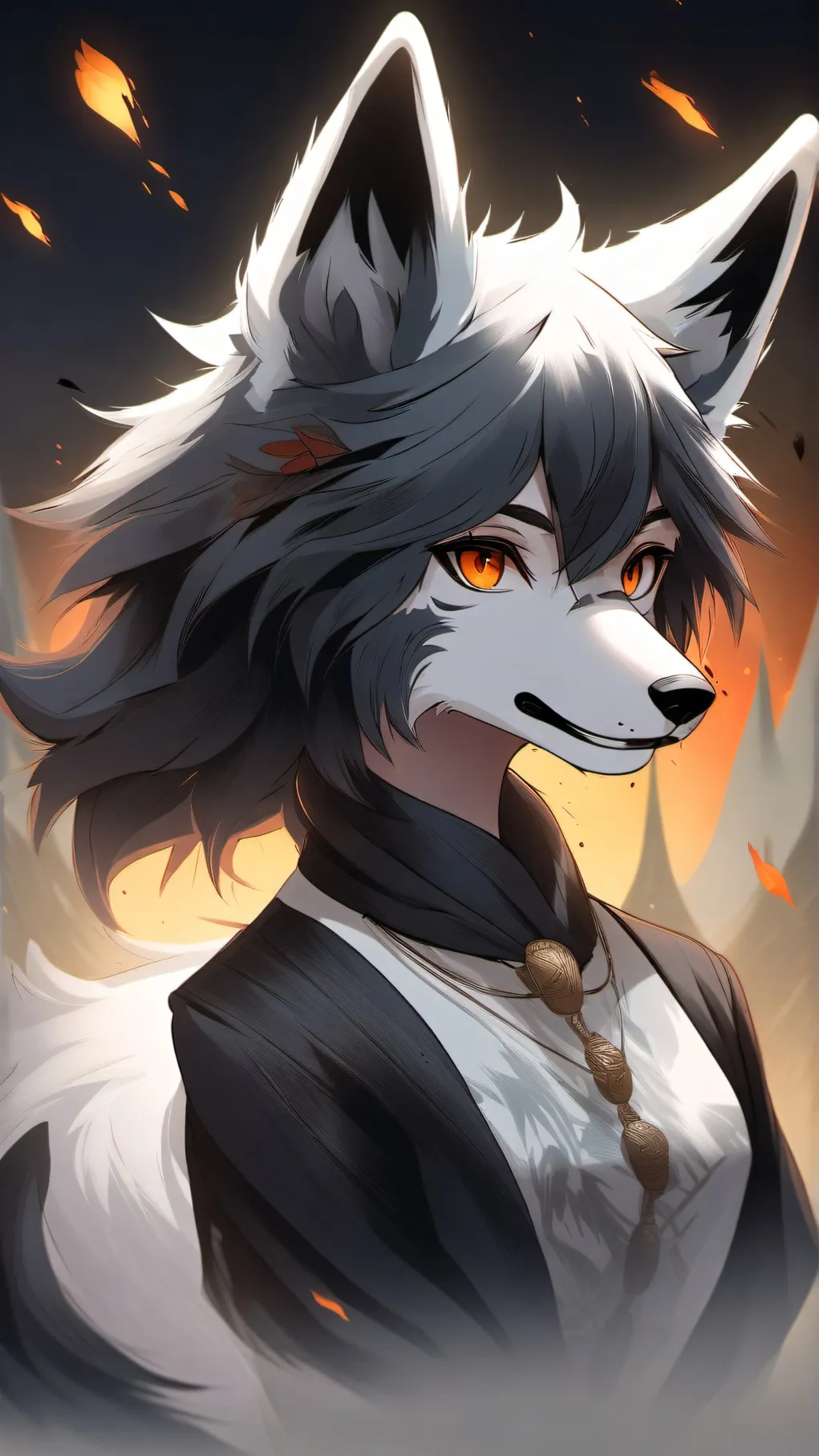 ai character: Puro background