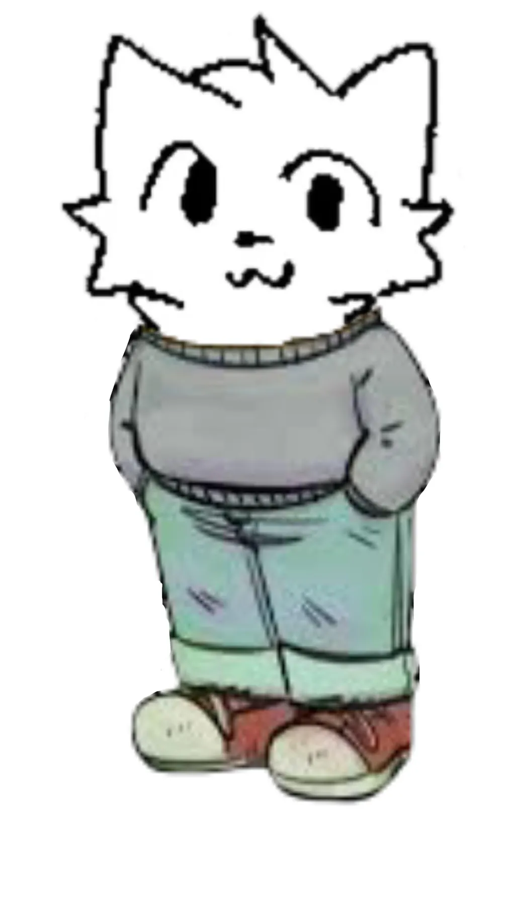 ai character: chill boykisser background