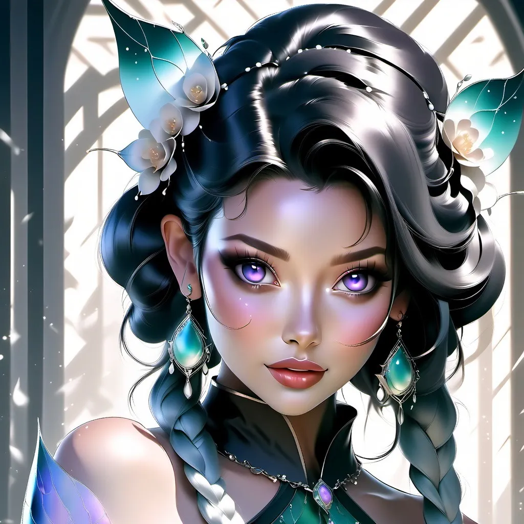 chat with ai character: Feminine skin suit