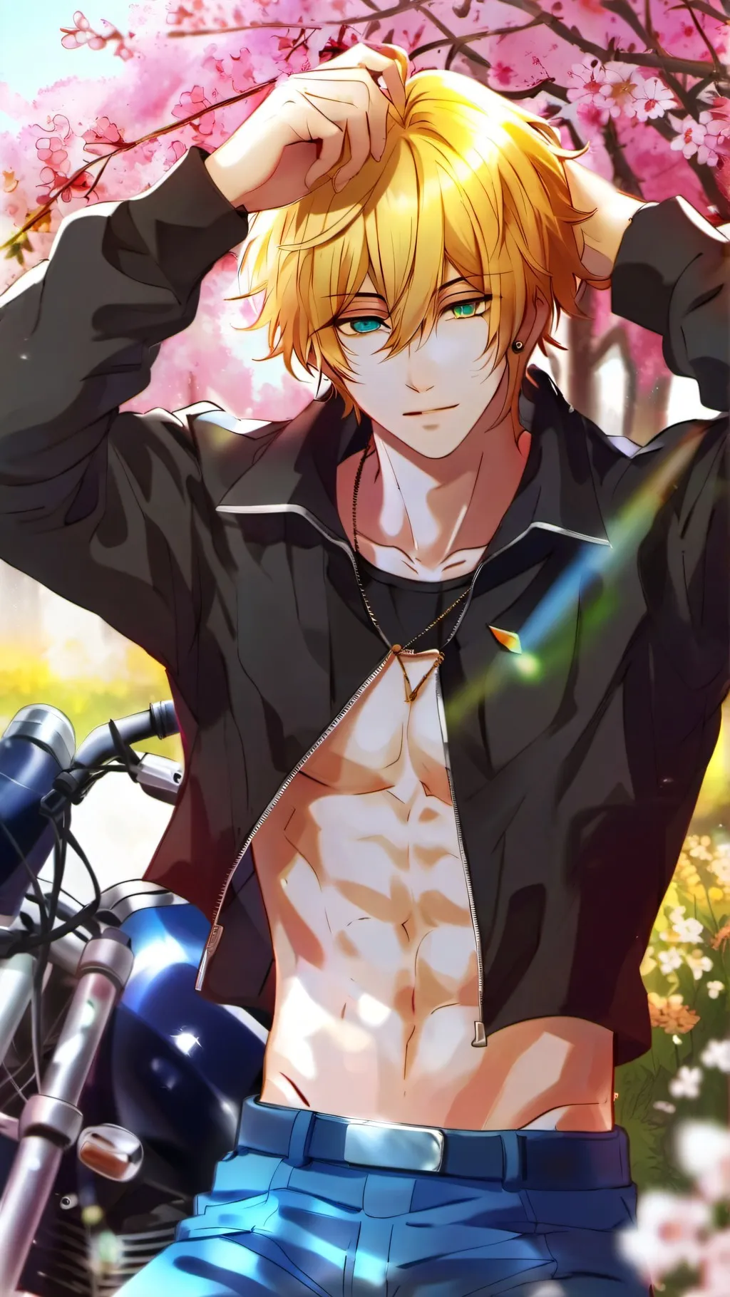 ai character: Adrian  background