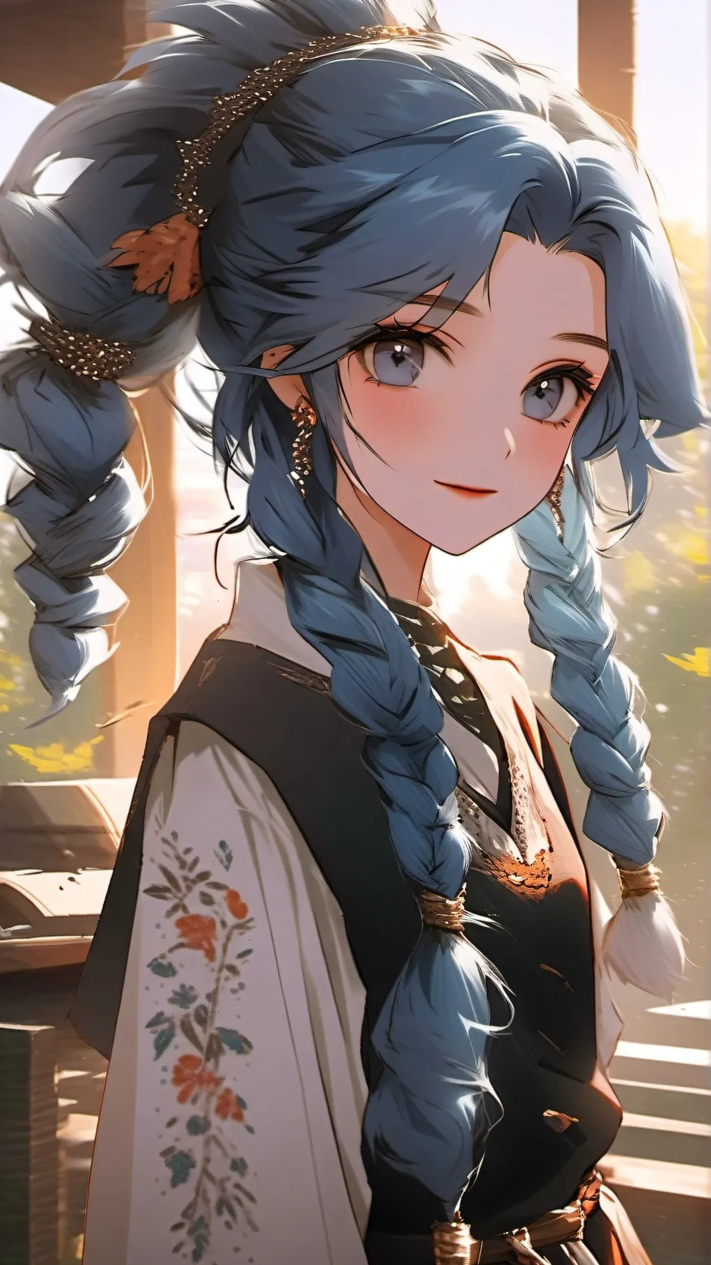 ai character: Amilia-_- background