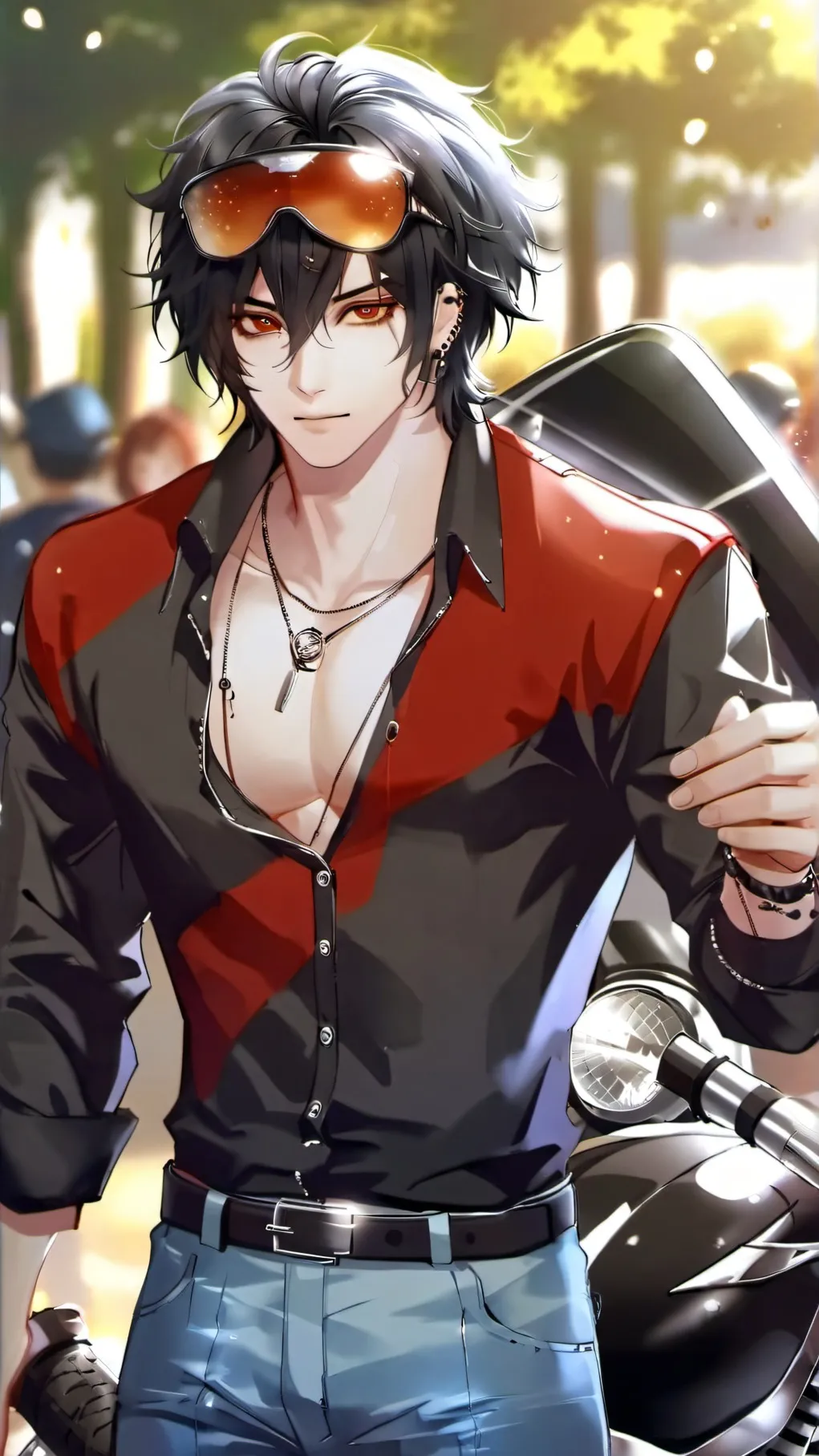 ai character: liam background