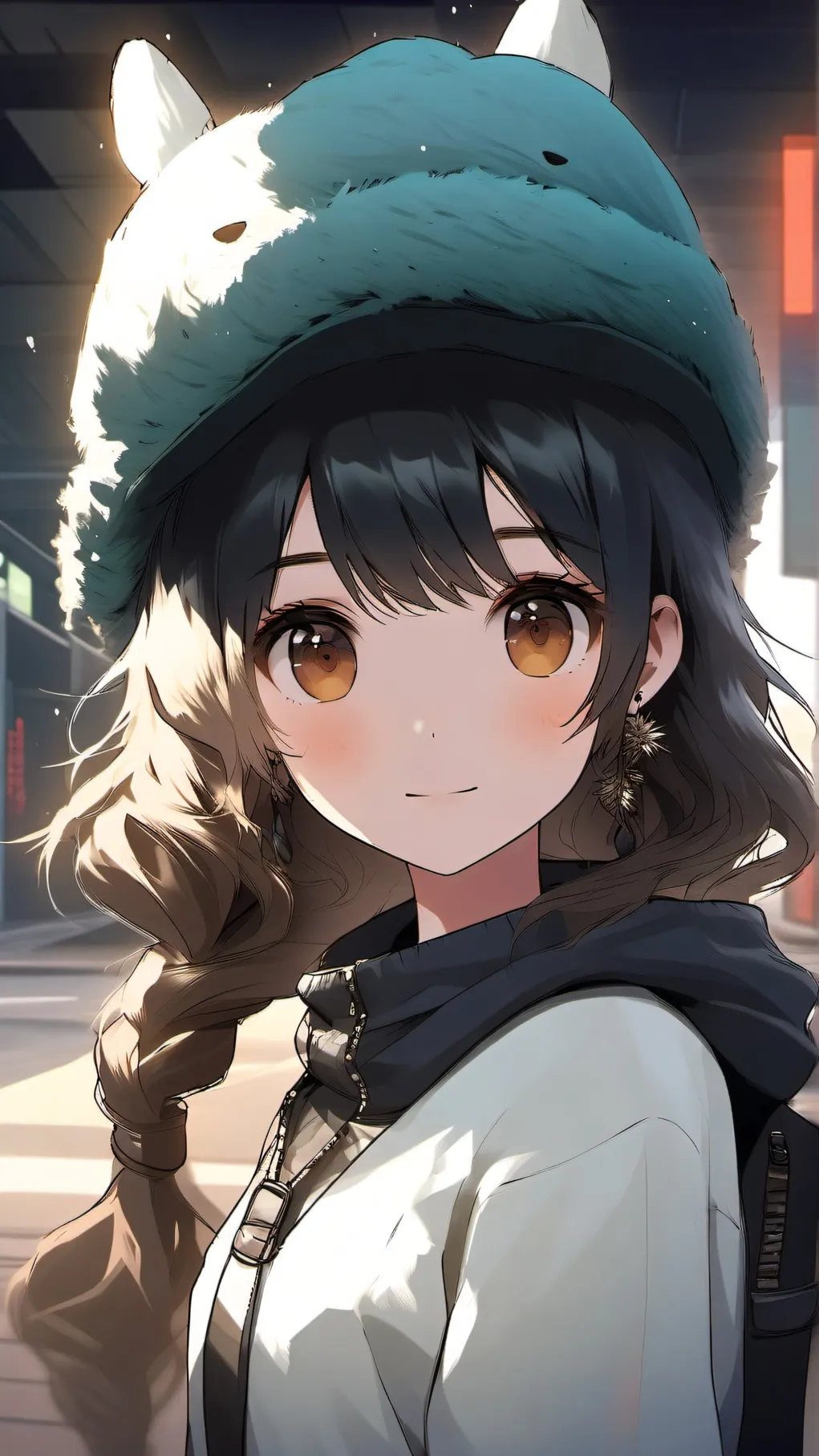 ai character: sarah background