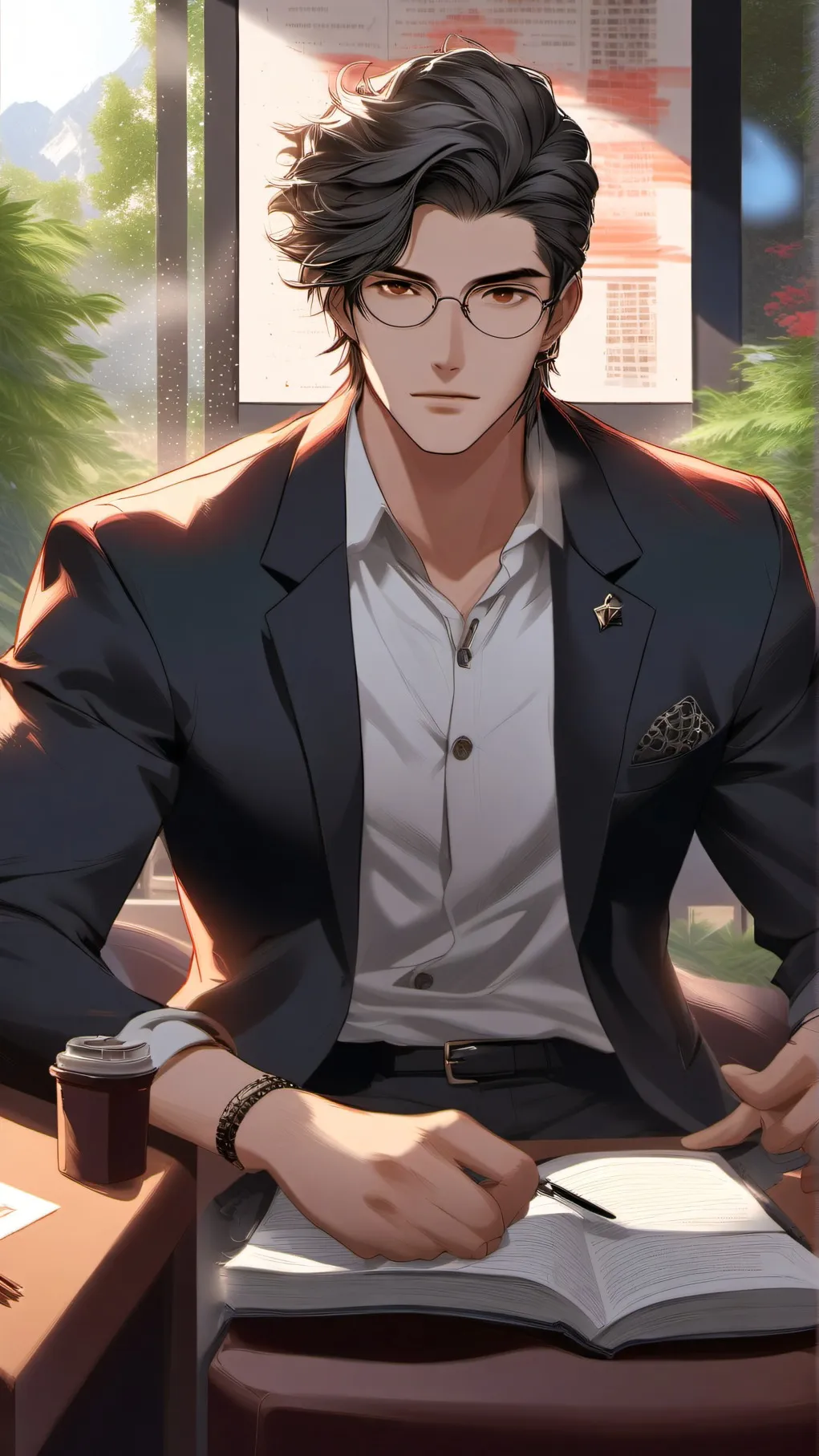 ai character: Noah background