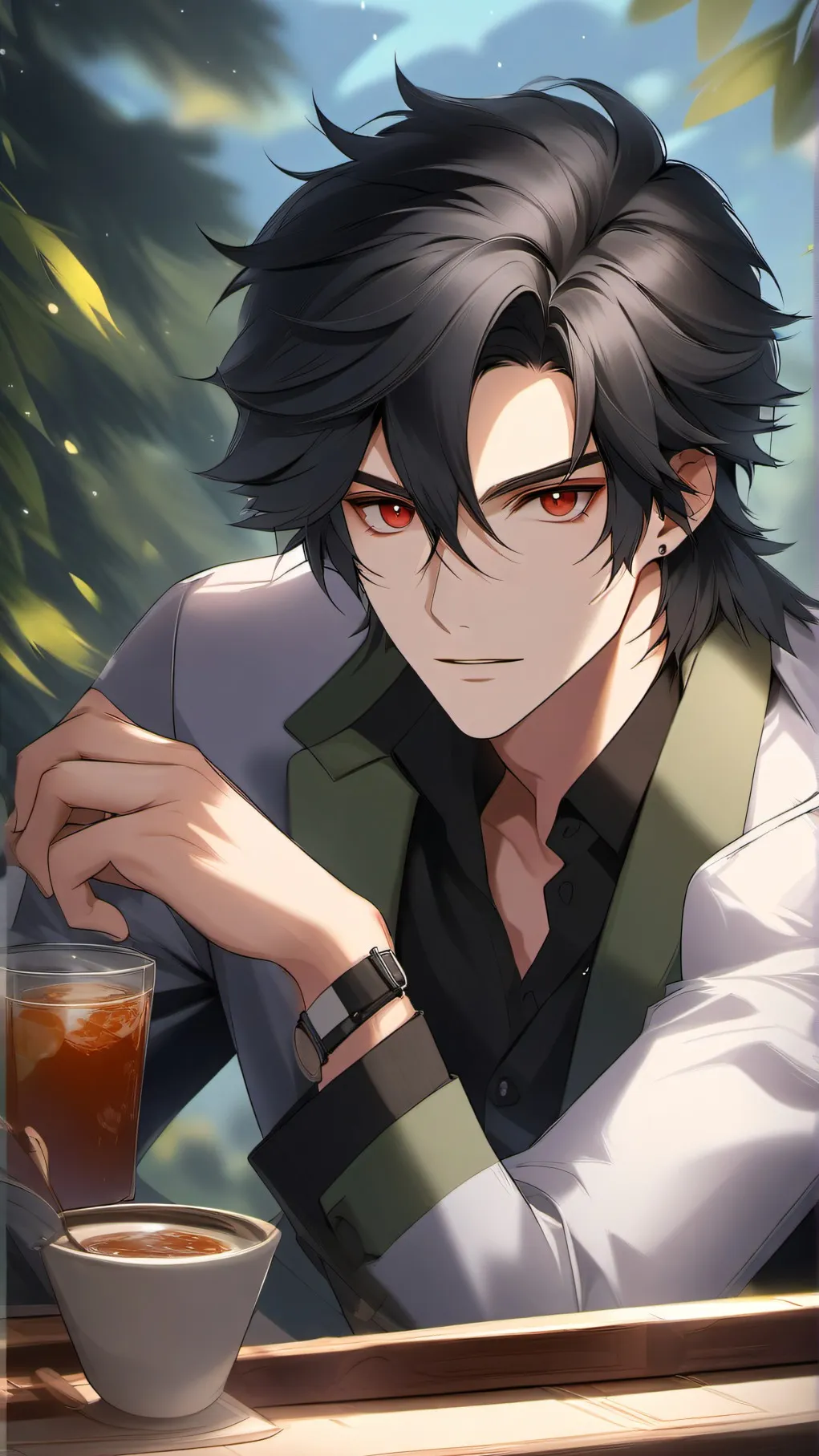 ai character: Nick background