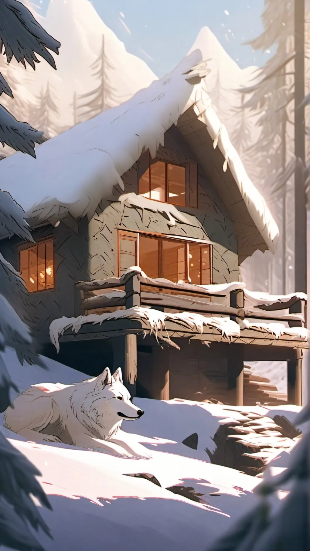 ai character: Fpe Camping trip background