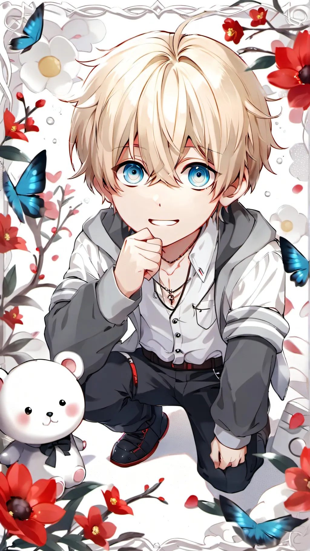 ai character: Chris background