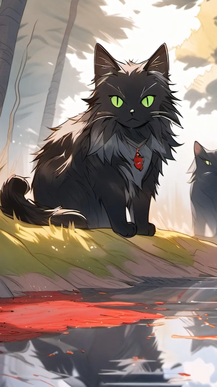 ai character: Hollyleaf background
